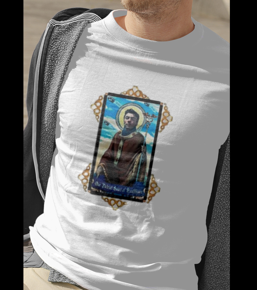 Luigi Mangione Our Patriot Saint Of Healthcare With Iconic Religious T-Shirt