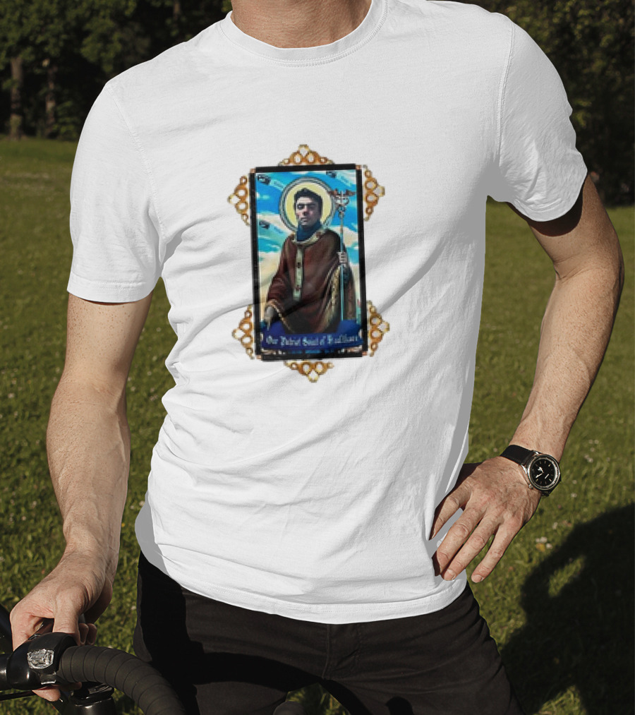 Luigi Mangione Our Patriot Saint Of Healthcare With Iconic Religious T-Shirt