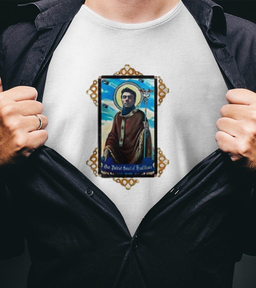 Luigi Mangione Our Patriot Saint Of Healthcare With Iconic Religious T-Shirt