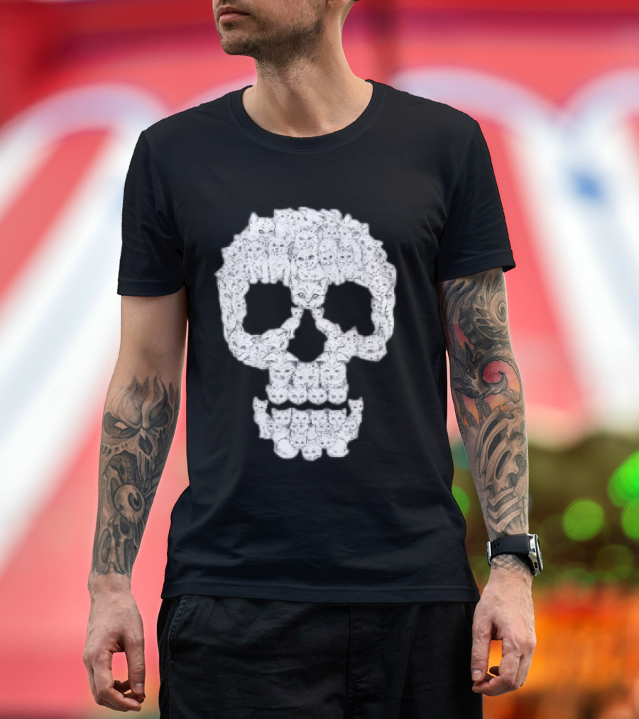 Cats Skull T-Shirt