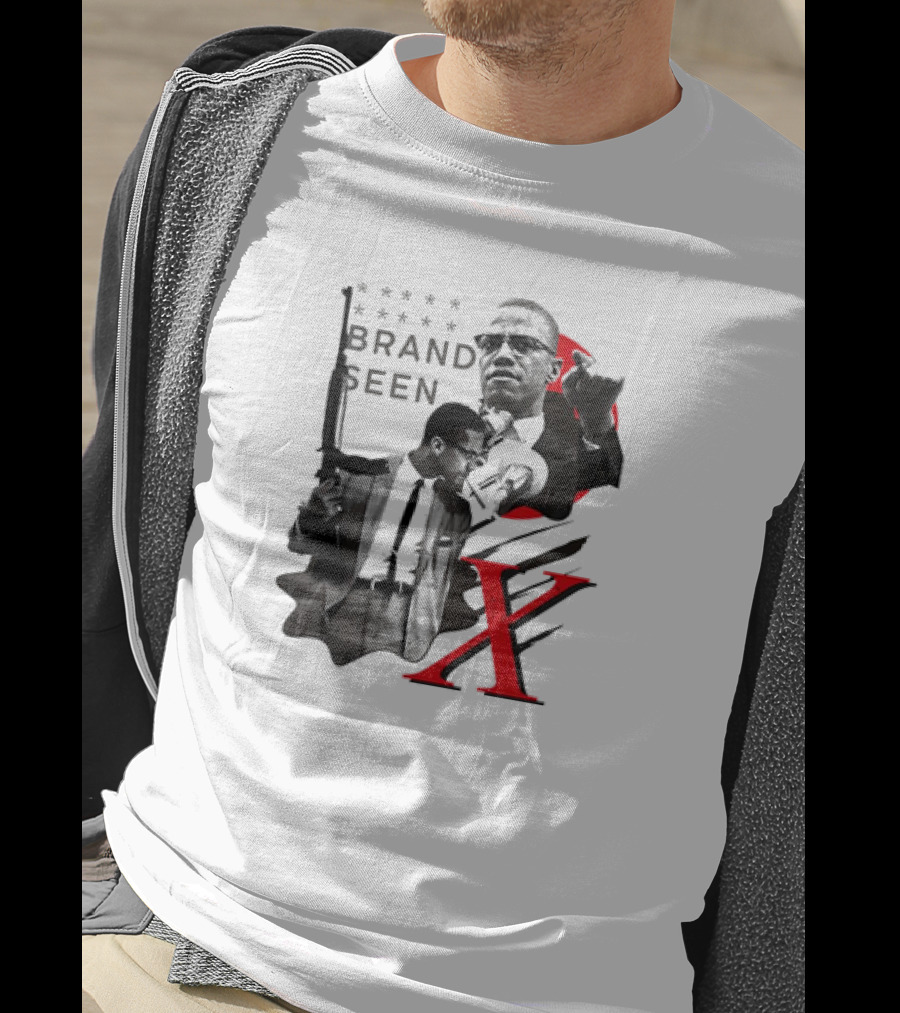 Malcolm X Brand Seen Anthony Edwards X T-Shirt