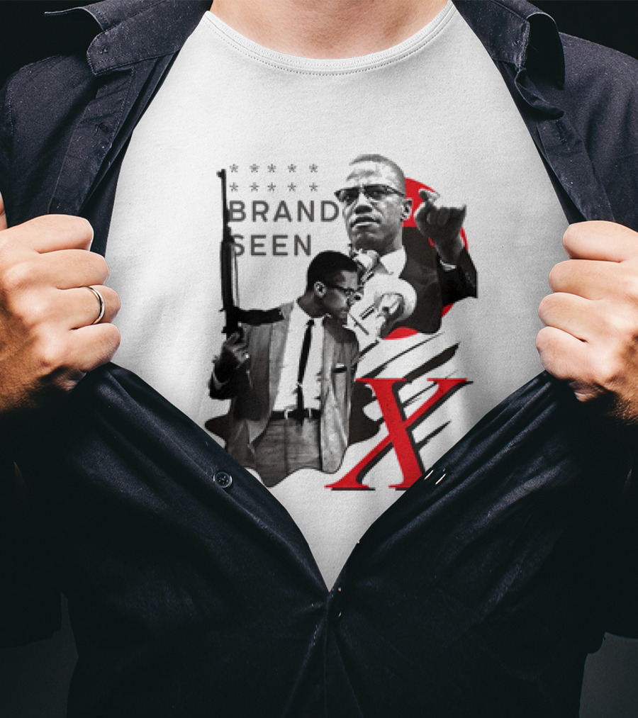Malcolm X Brand Seen Anthony Edwards X T-Shirt