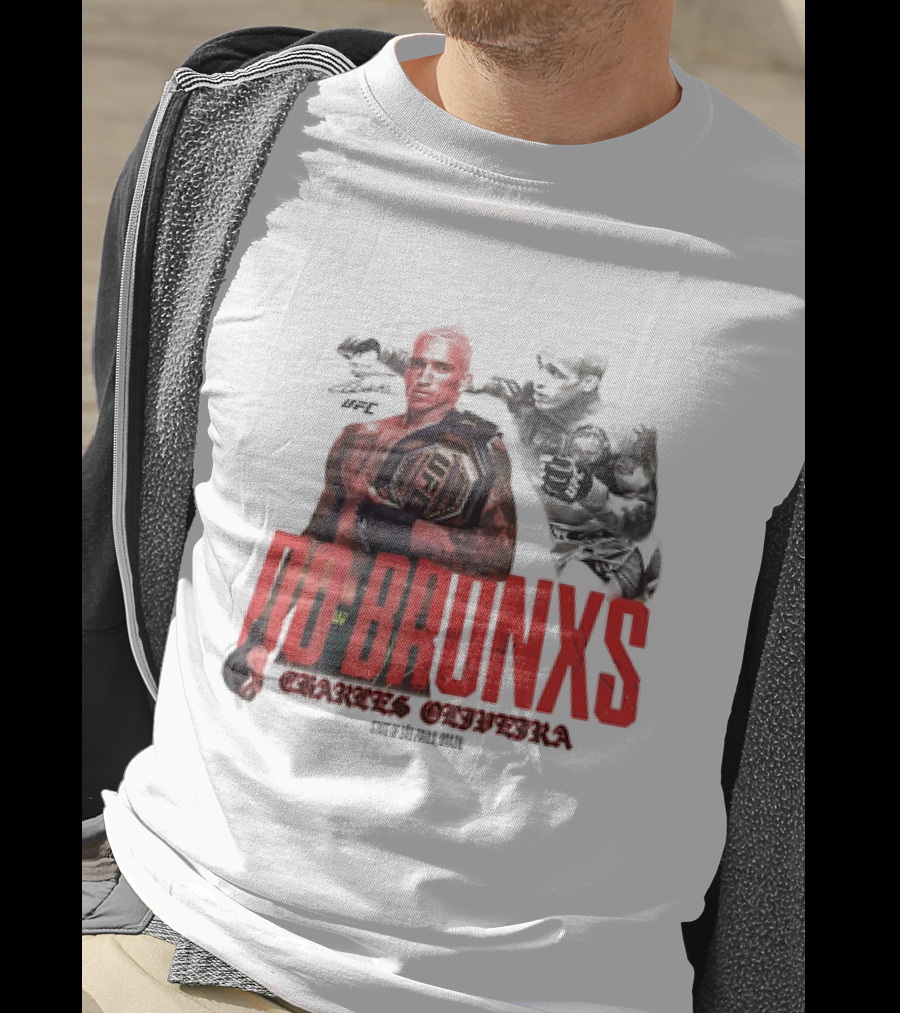 Charles Oliveira Do Bronx UFC Star São Paulo Brazil Champion T-Shirt