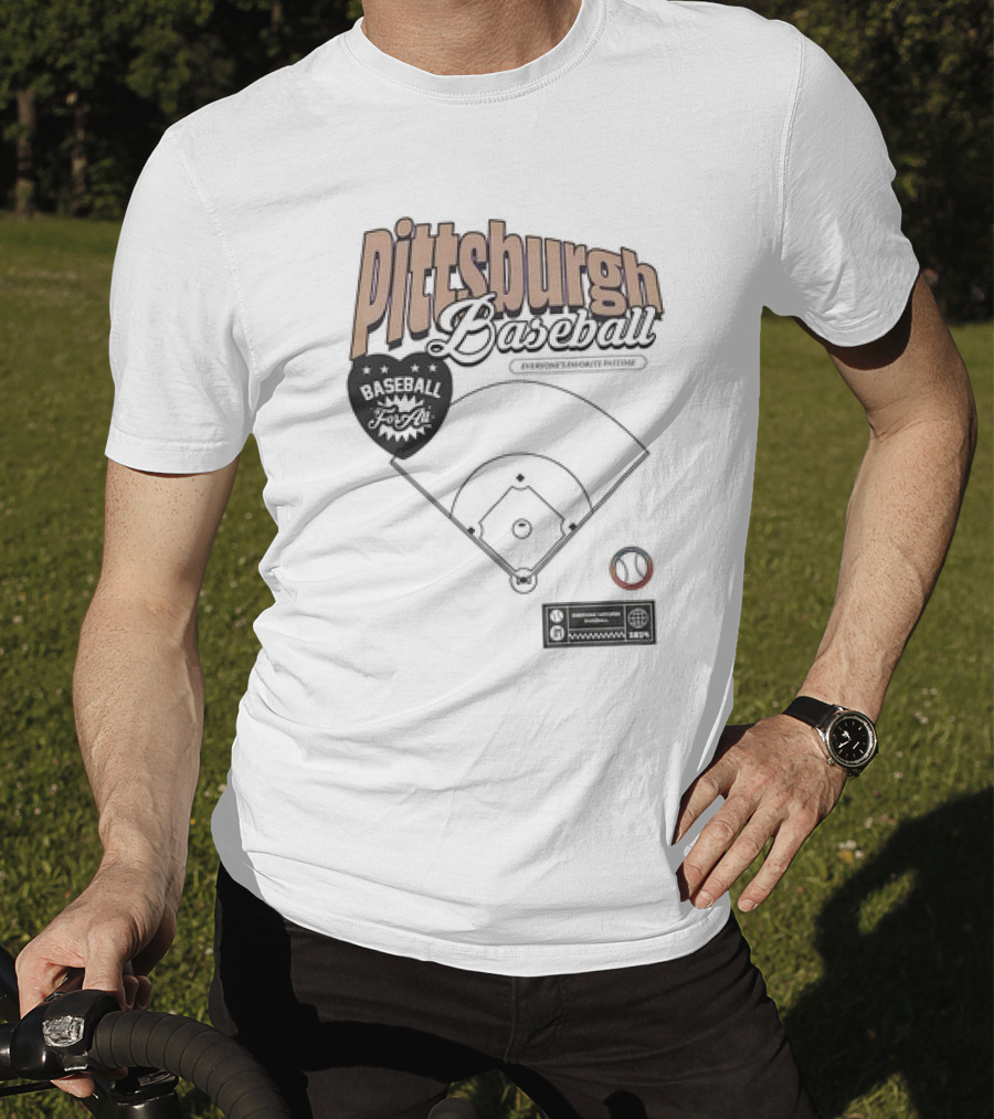 Pittsburgh Baseball Everyone’s Favorite Pastime Field T-Shirt