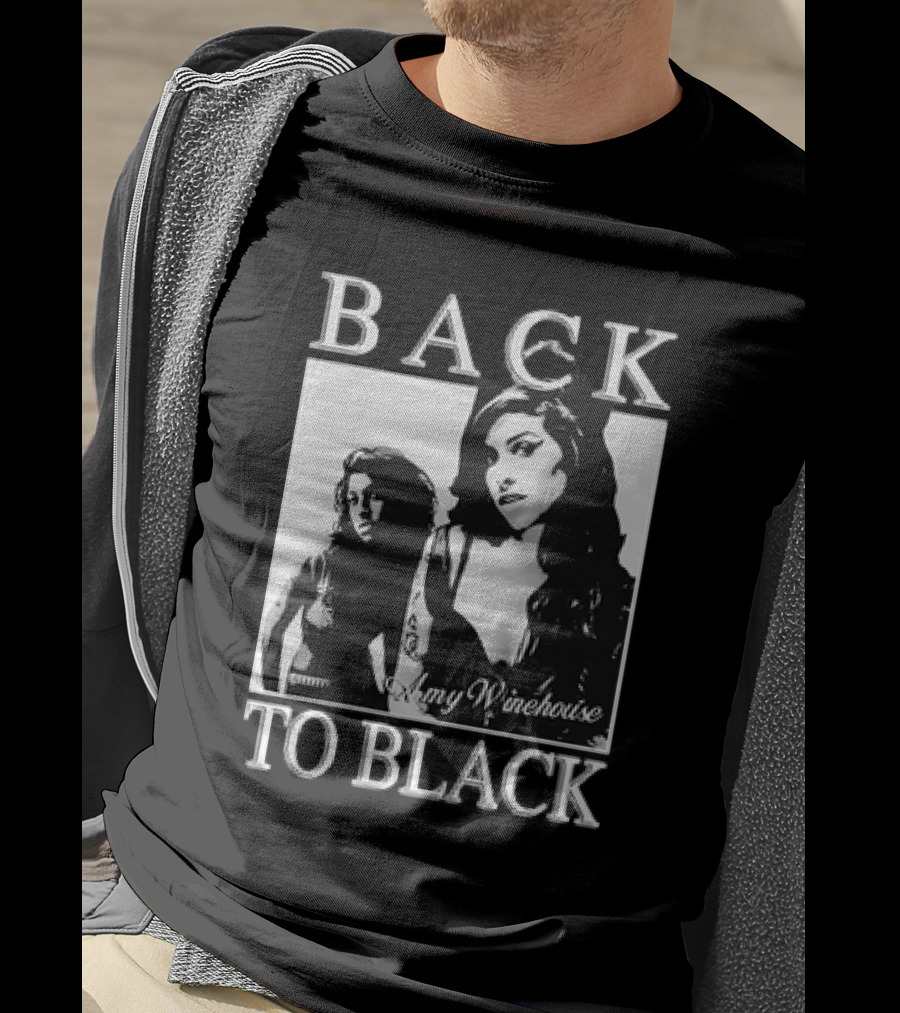 Back To Black Amy Winehouse T-Shirt