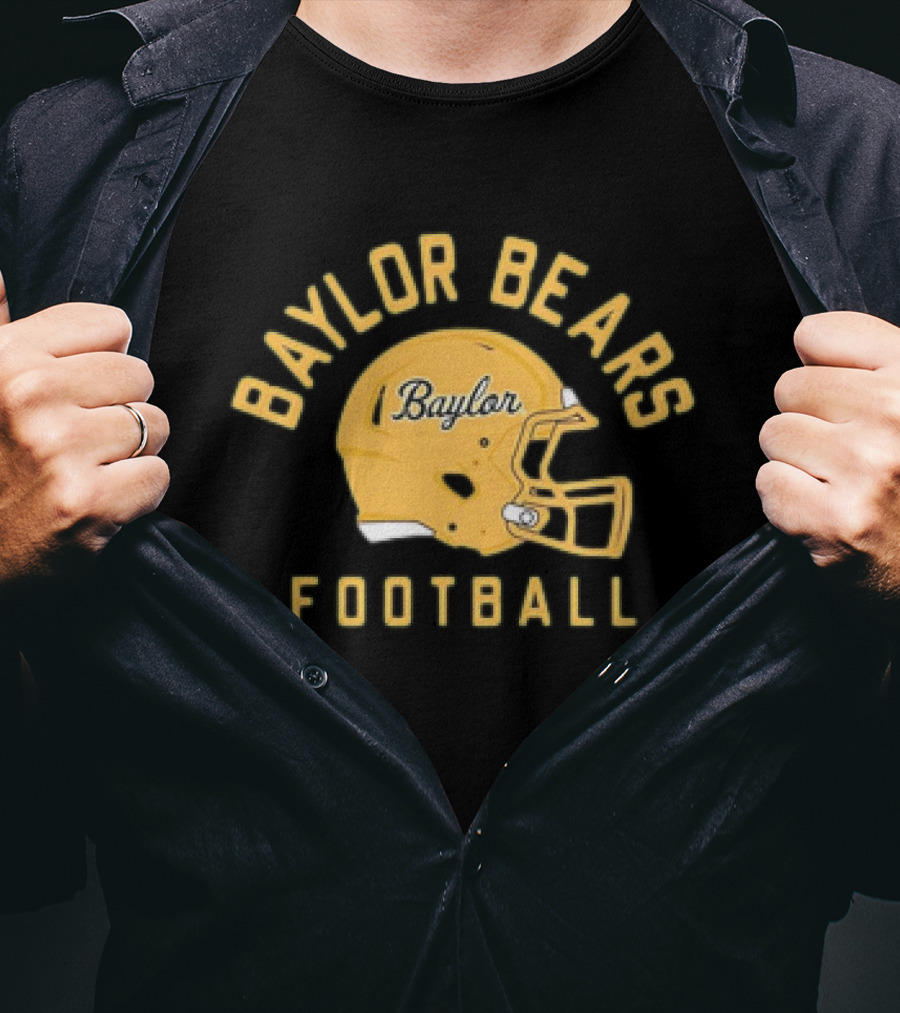 Baylor Bears Football Baylor Helmet T-Shirt