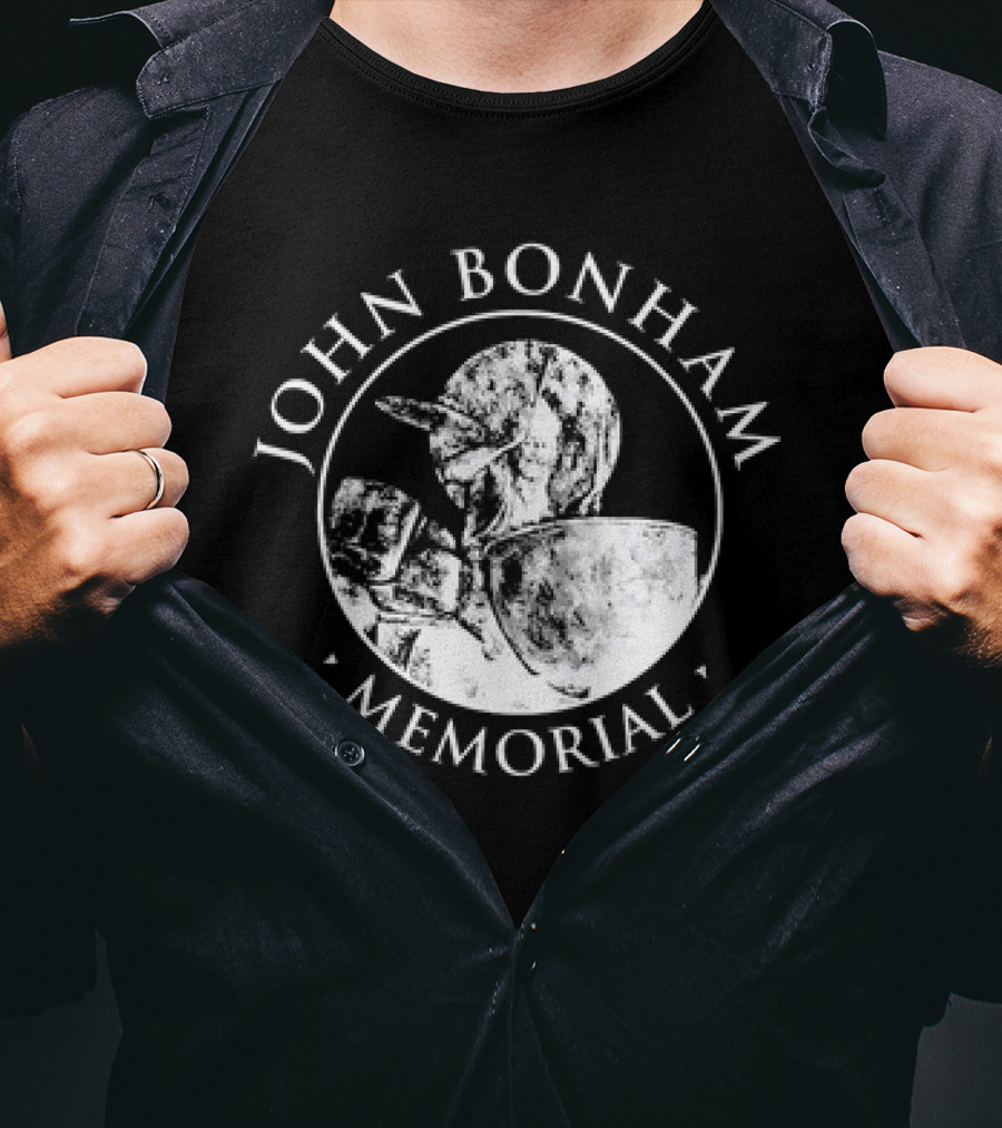 John Bonham Memorial Drummer T-Shirt