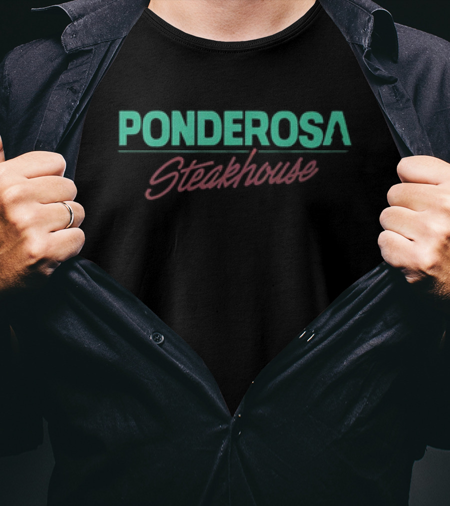 Ponderosa Steakhouse Retro T-Shirt