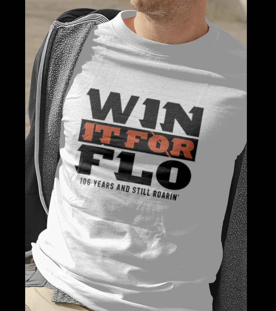 Cincinnati Bengals Win It For Flo 106 Years And Still Roarin' T-Shirt