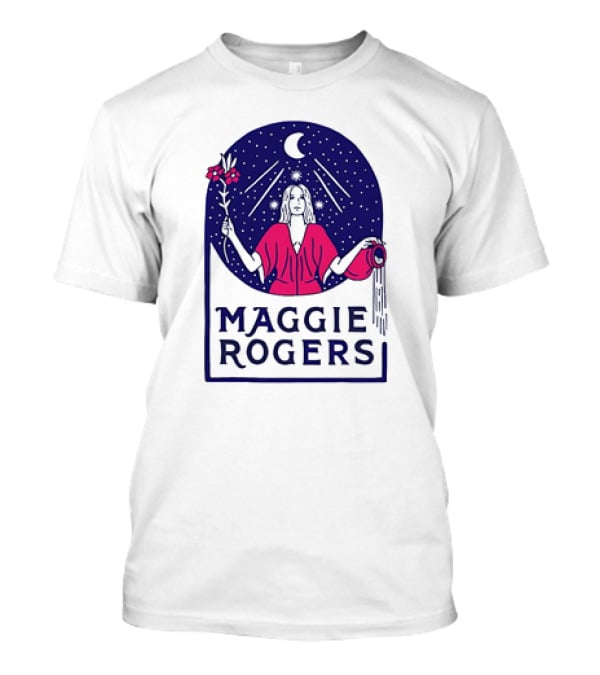 Maggie Rogers The Magi Celestial Moon Starry Night Water Bearer T-Shirt