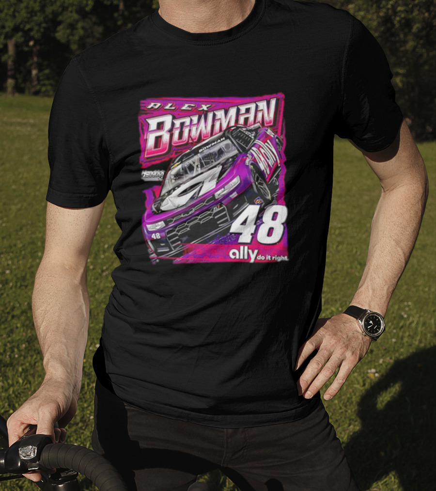 Alex Bowman 48 Chevrolet ZL1 Hendrick Motorsports Ally Racing T-Shirt