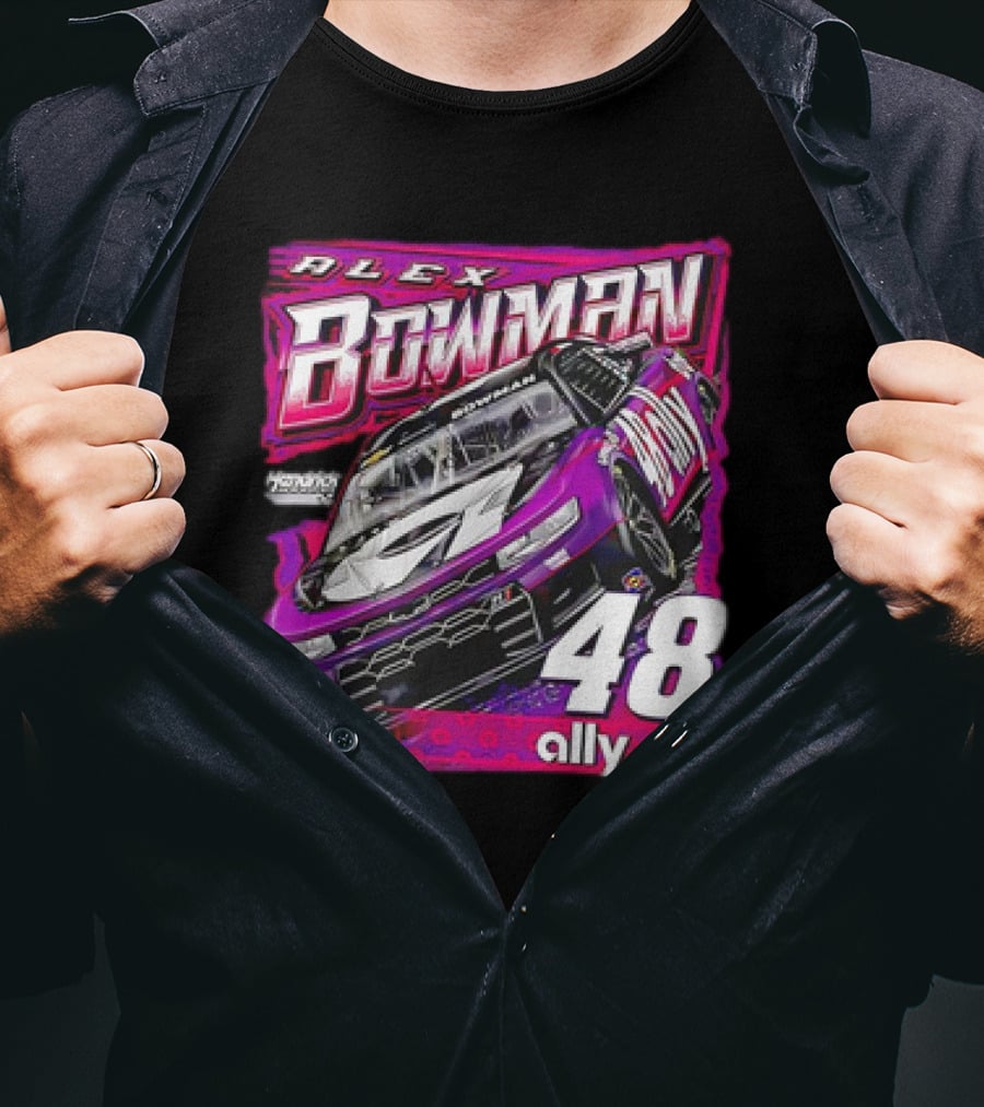 Alex Bowman 48 Chevrolet ZL1 Hendrick Motorsports Ally Racing T-Shirt