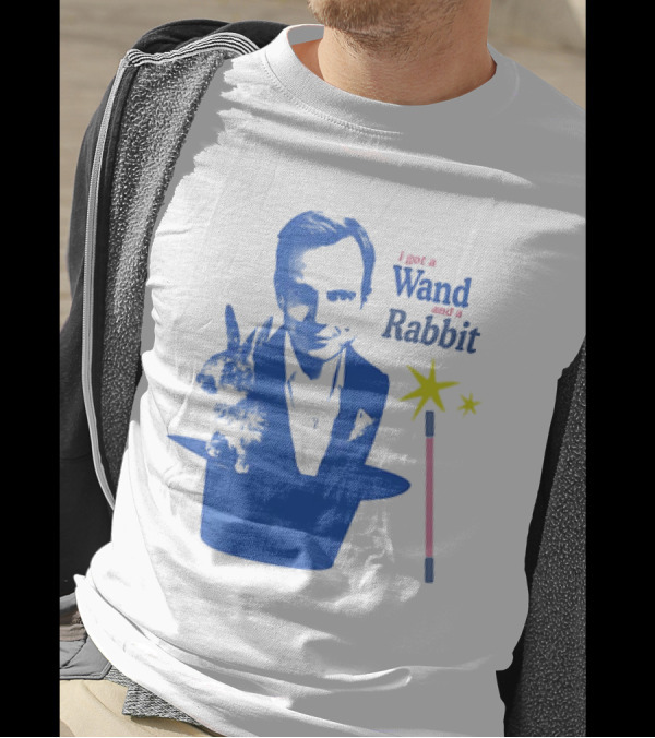 Will Arnett I Got A Wand And A Rabbit Magic Hat Image T-Shirt
