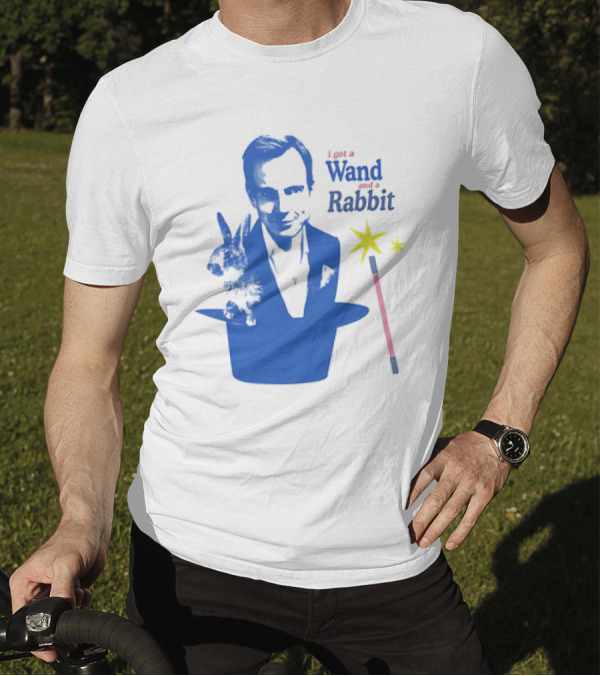 Will Arnett I Got A Wand And A Rabbit Magic Hat Image T-Shirt