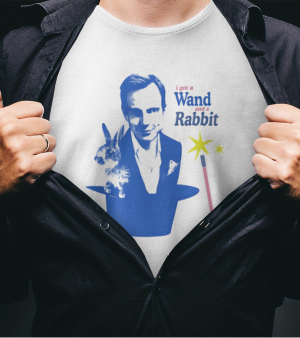Will Arnett I Got A Wand And A Rabbit Magic Hat Image T-Shirt