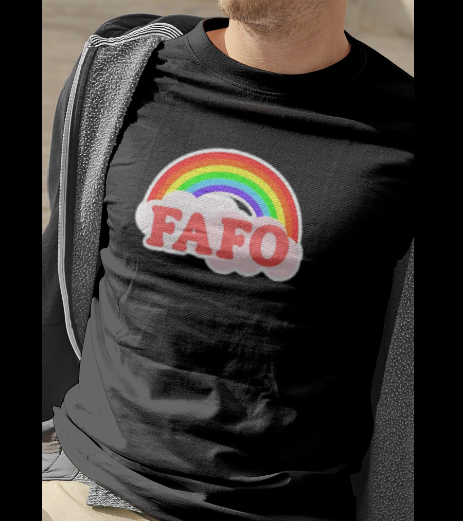 FAFO Rainbow Cute T-Shirt