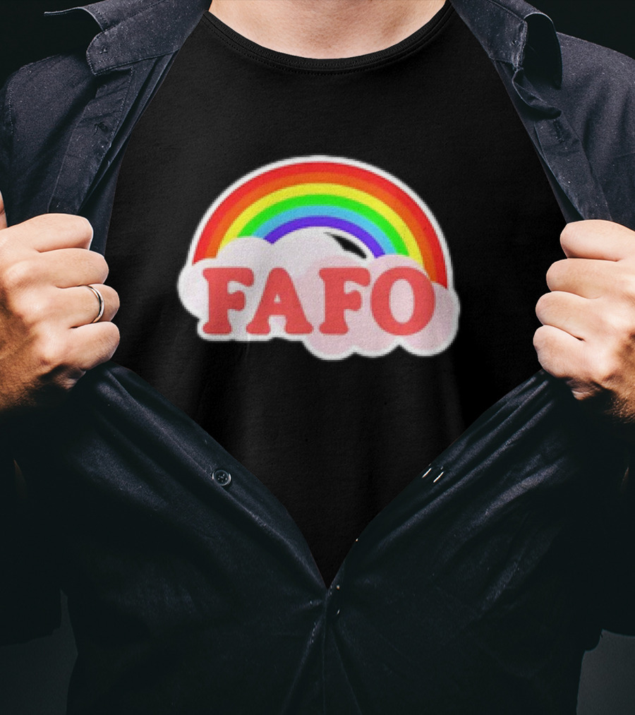 FAFO Rainbow Cute T-Shirt