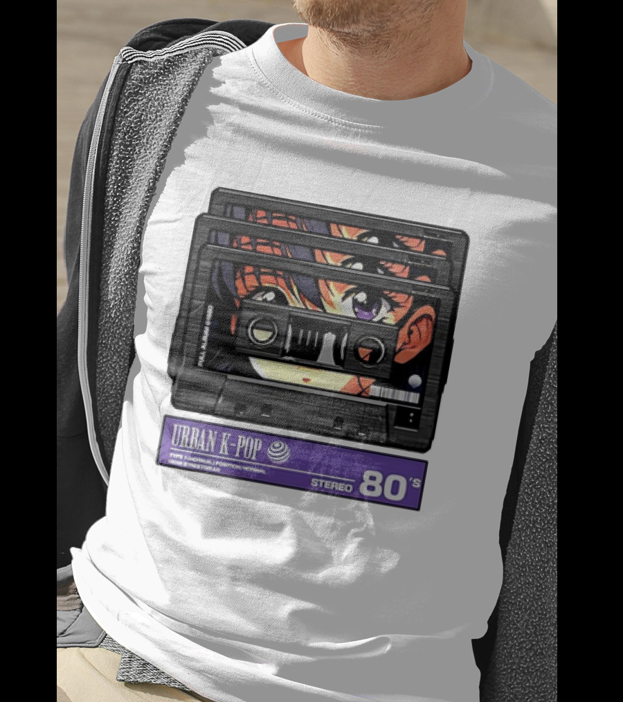 Cassette Tape Urban K-Pop Stereo 80’s Anime T-Shirt