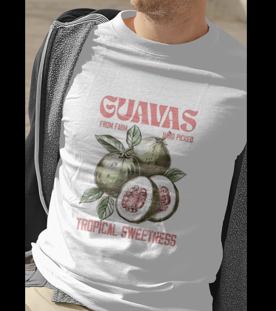 Guavas Hand Picked From Farm Tropical Sweetness T-Shirt