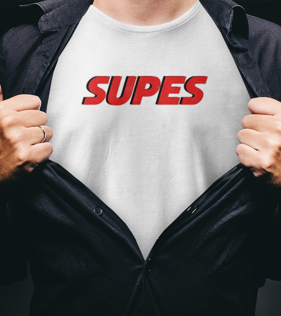 Matt Ramos The Supes Red Text T-Shirt