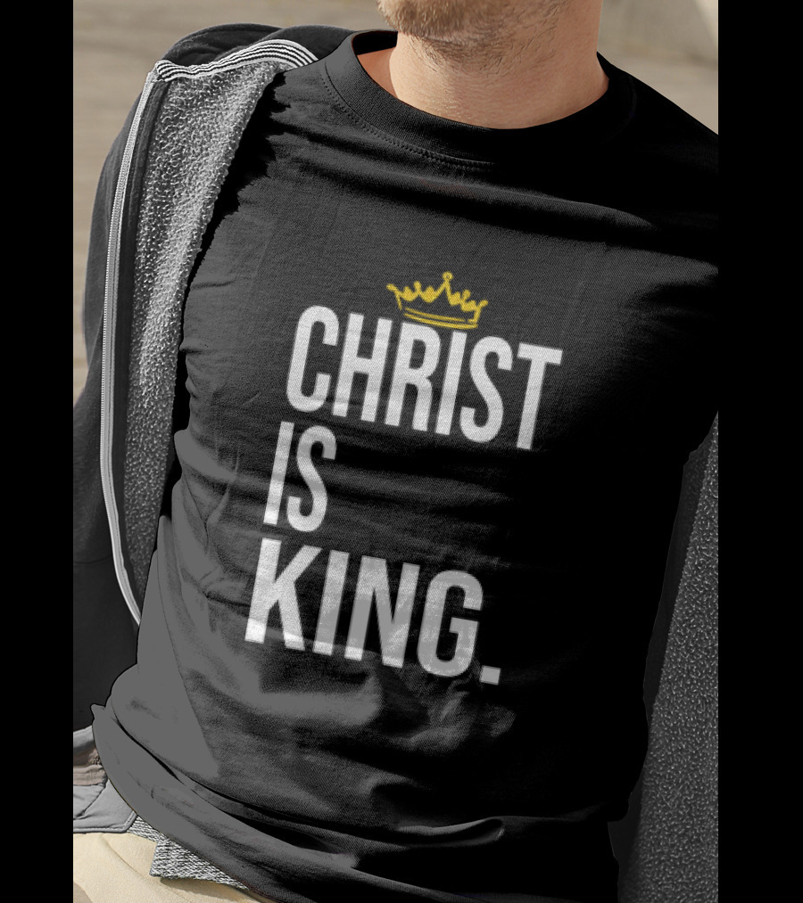 Christ Is King Crown T-Shirt
