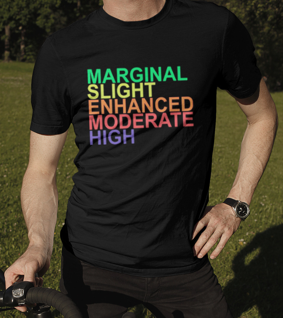 Marginal Slight Enhanced Moderate High T-Shirt