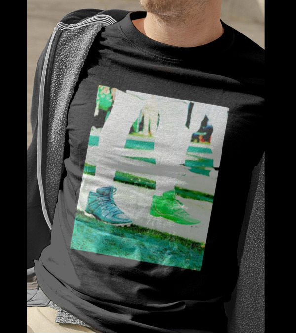 Jalen Two Shoes Colorful Football Footwear Return T-Shirt