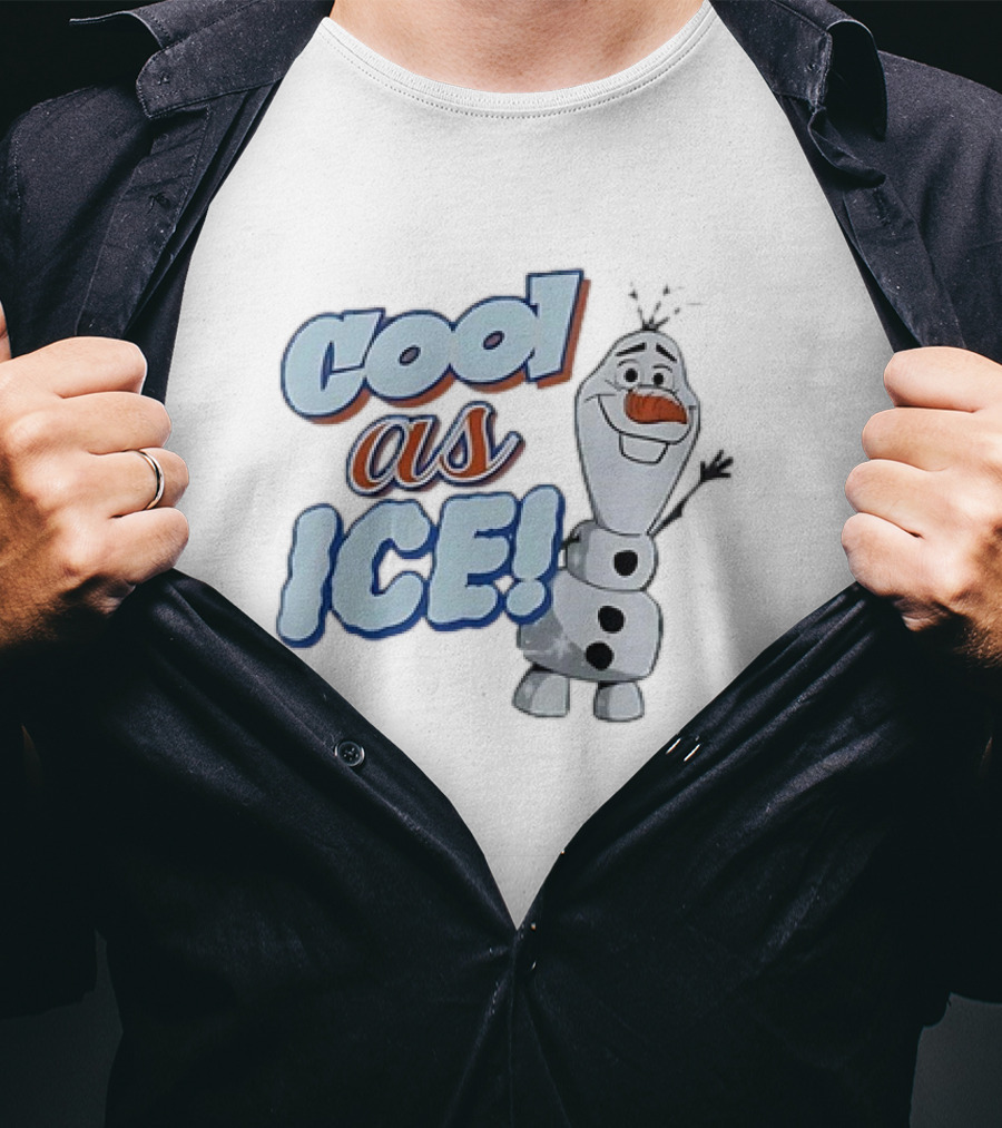 Olaf Cool As Ice Frozen Snowman Fun T-Shirt