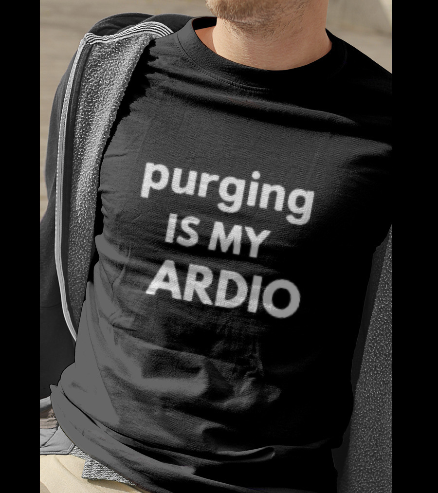 Purging Is My Cardio Fitness Humor T-Shirt
