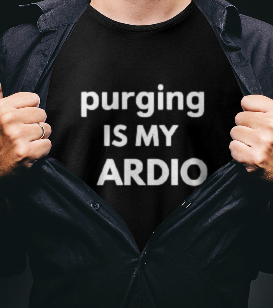 Purging Is My Cardio Fitness Humor T-Shirt