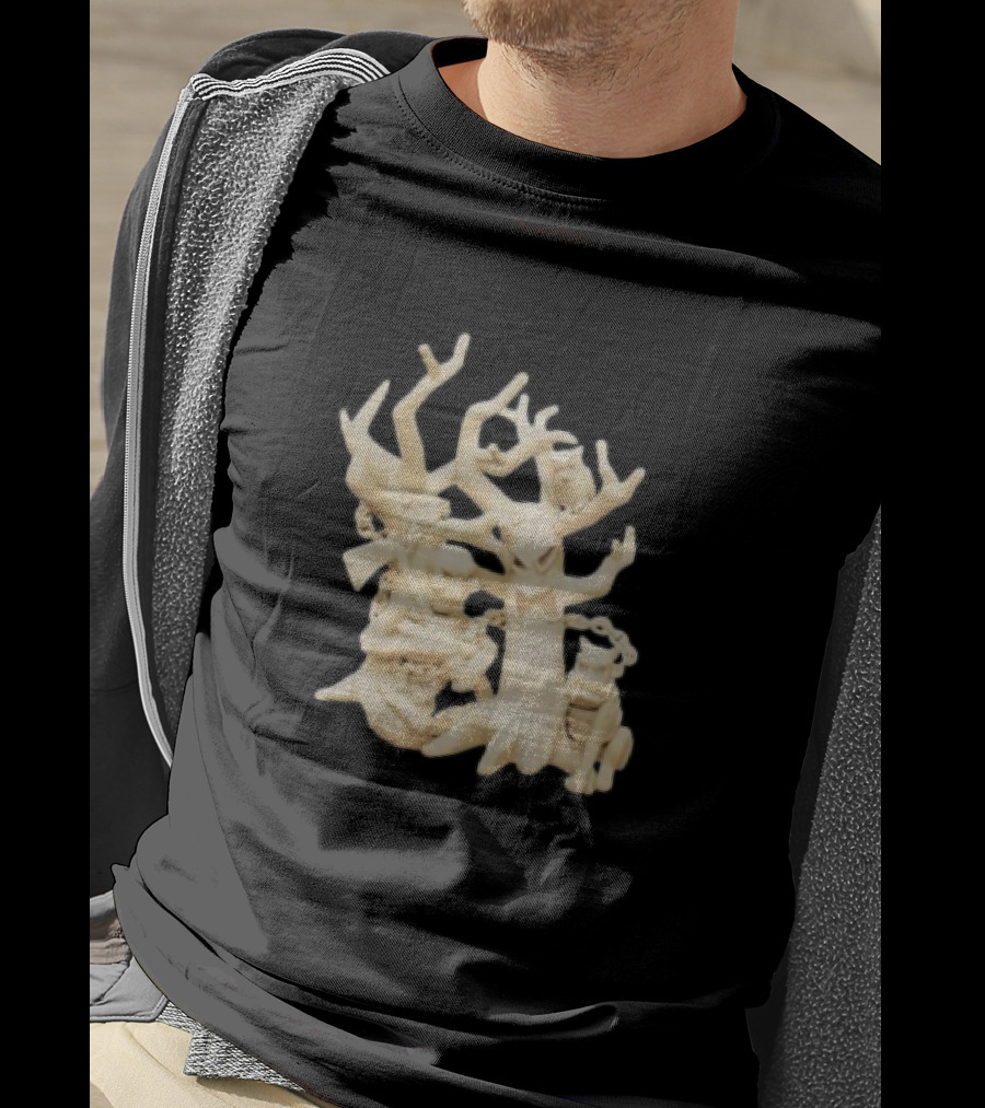 Spooky Woods Woodland Haunted Forest Creatures T-Shirt