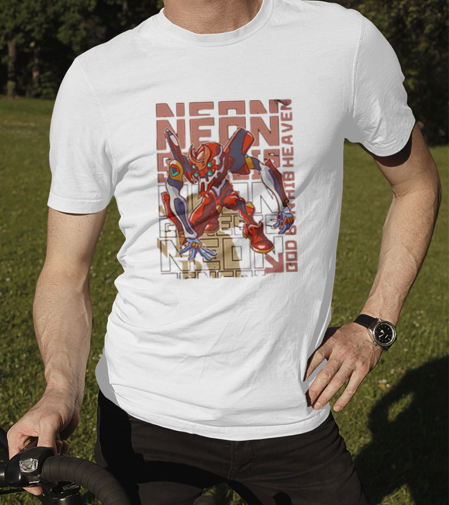 Eva-02 Neon Genesis Evangelion God’s In His Heaven T-Shirt