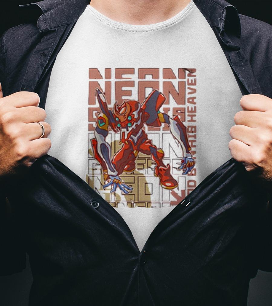Eva-02 Neon Genesis Evangelion God’s In His Heaven T-Shirt
