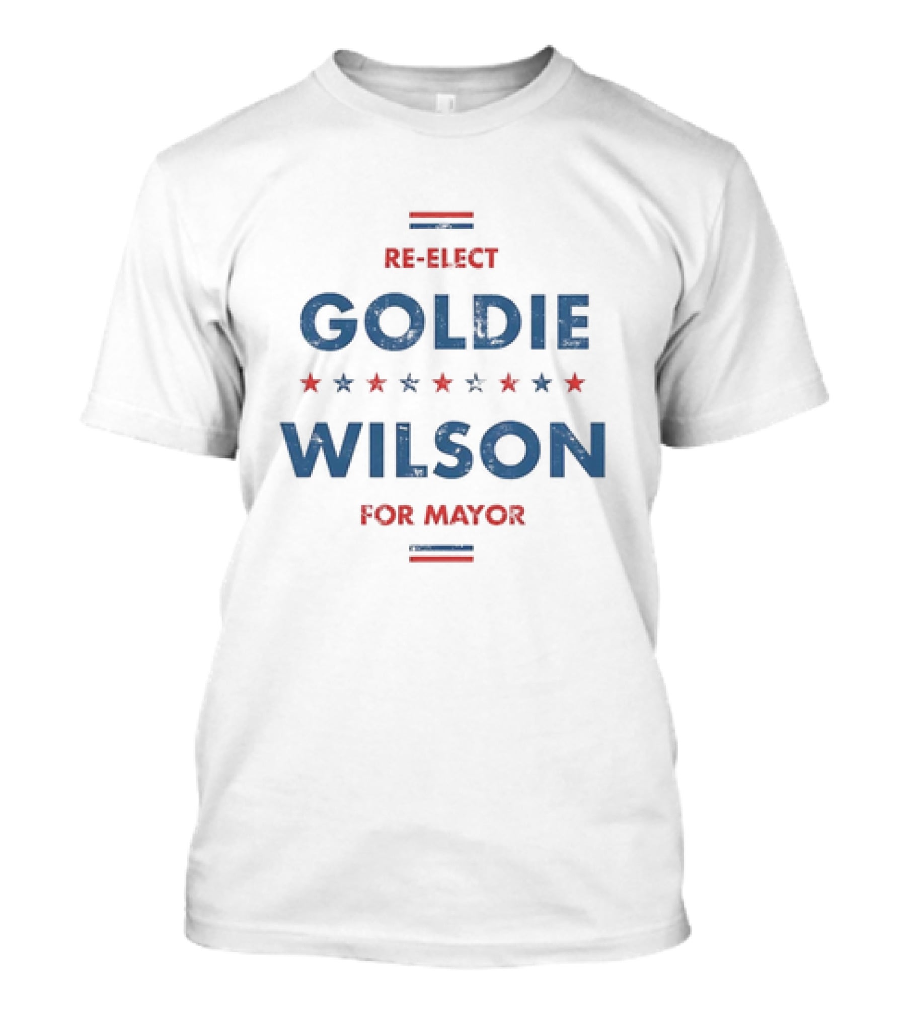 Re-Elect Goldie Wilson For Mayor T-Shirt