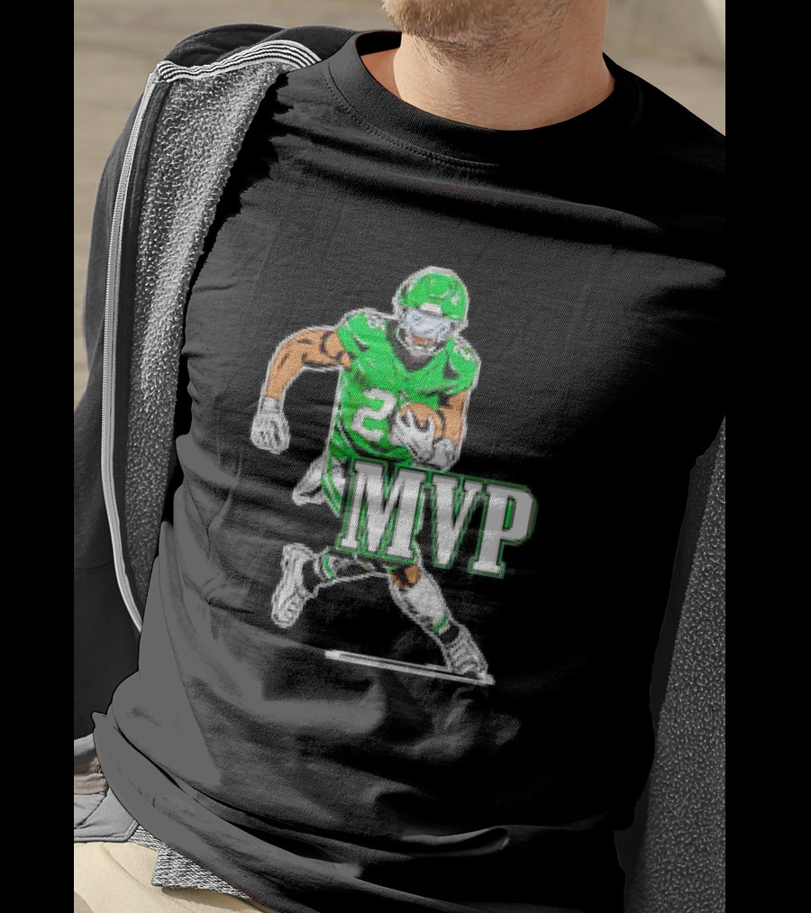 Philadelphia Eagles Number 26 Green Uniform MVP T-Shirt