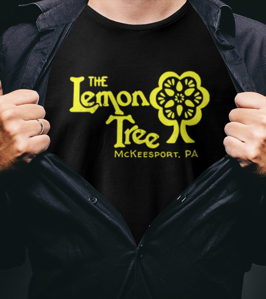 The Lemon Tree McKeesport PA Retro Floral T-Shirt