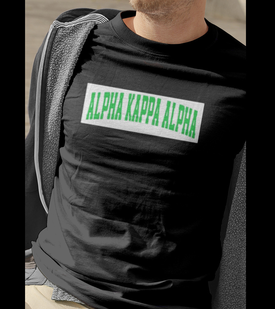 Alpha Kappa Alpha Letterman Sorority Greek Letters T-Shirt