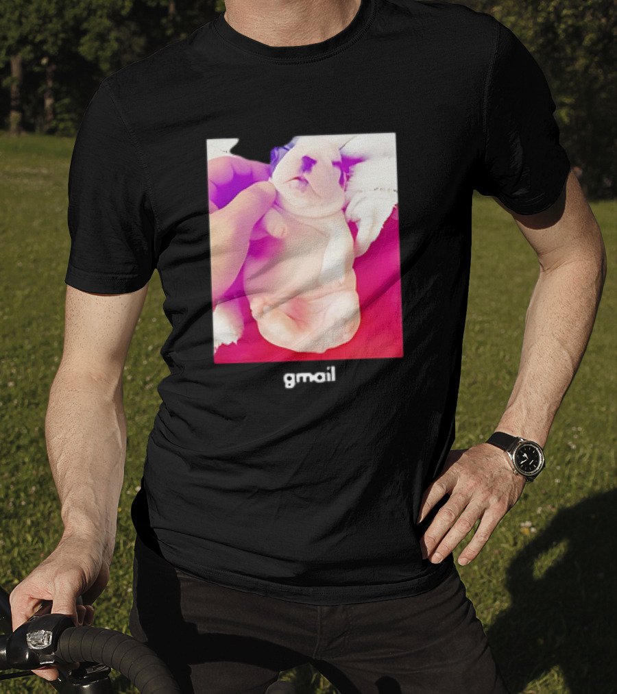 Pibble Palace Gmail Puppy Image T-Shirt