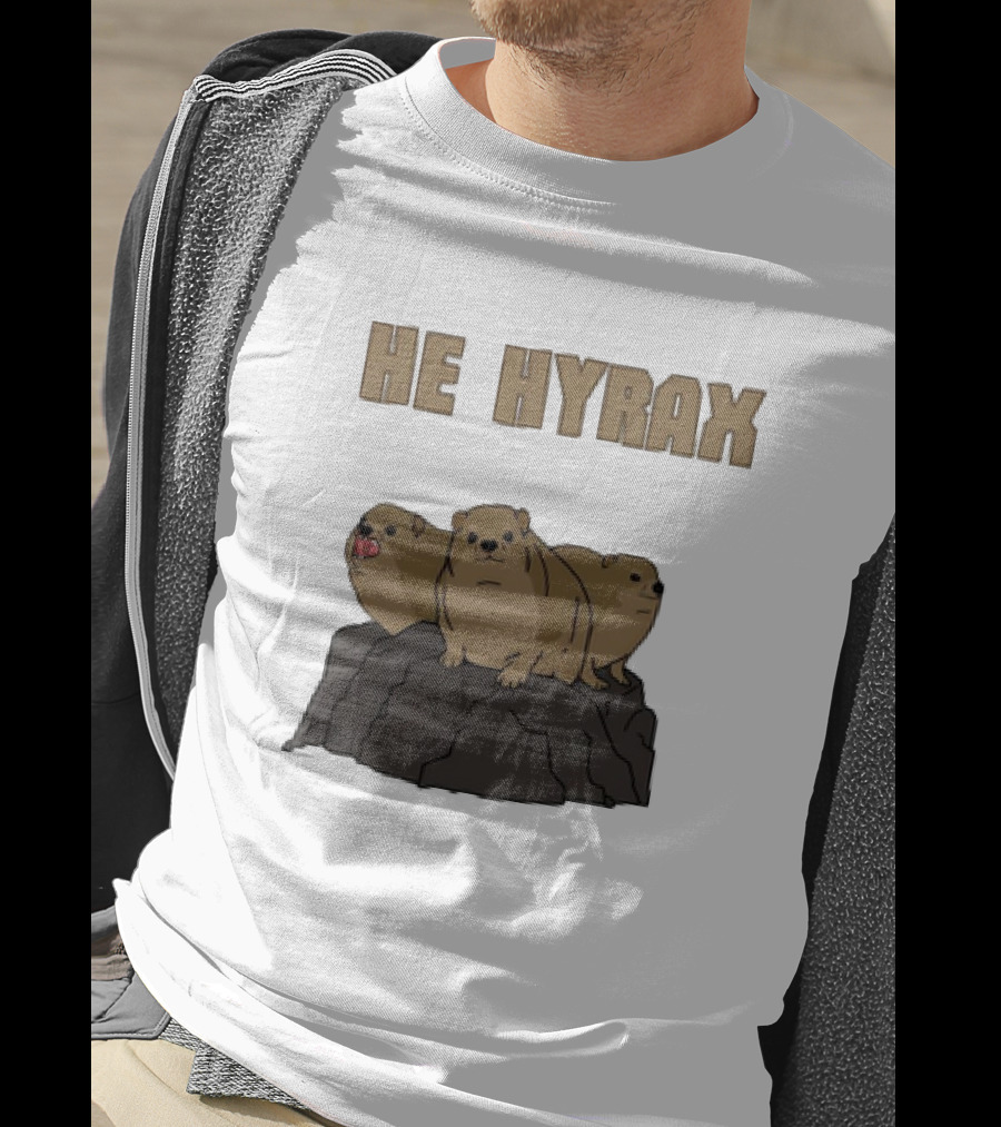 HE HYRAX Cute Angry Meme T-Shirt