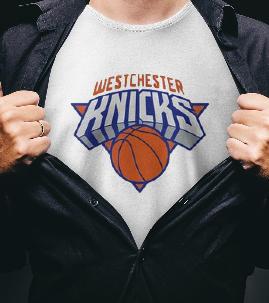 Westchester Knicks Basketball Emblem T-Shirt
