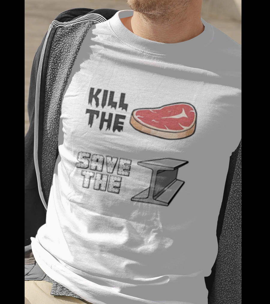 Kill The Meat Save The Metal T-Shirt