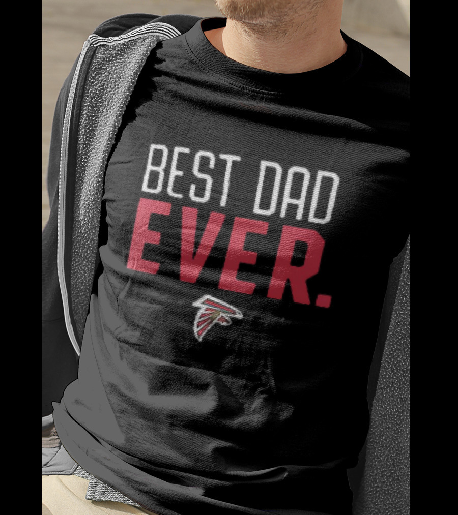 Atlanta Falcons Best Dad Ever Falcon T-Shirt