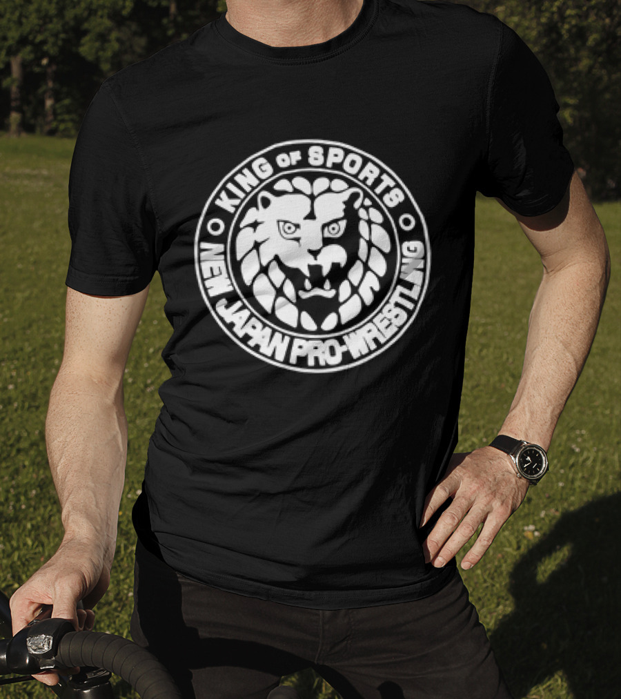 King Of Sports New Japan Pro Wrestling Lion T-Shirt