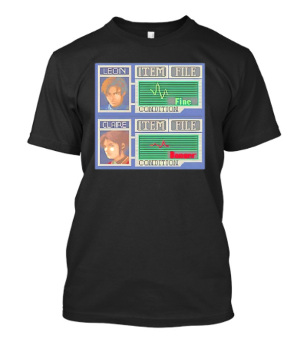 Leon Claire Item File Condition Fine Danger T-Shirt