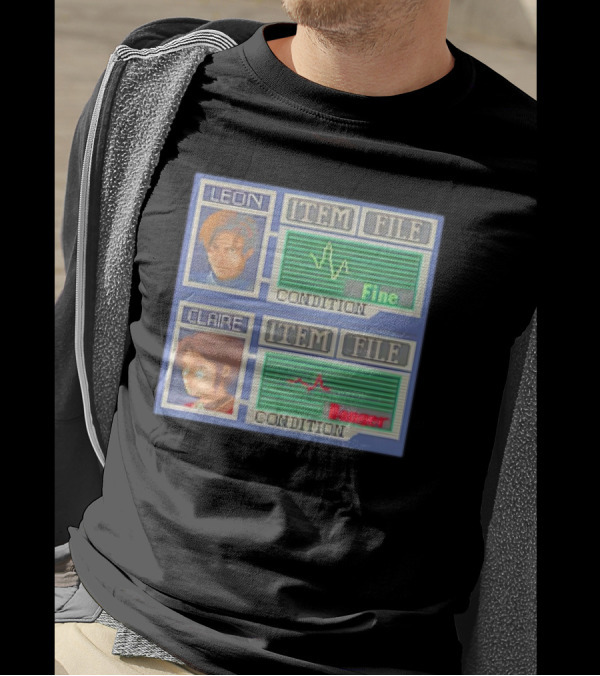 Leon Claire Item File Condition Fine Danger T-Shirt