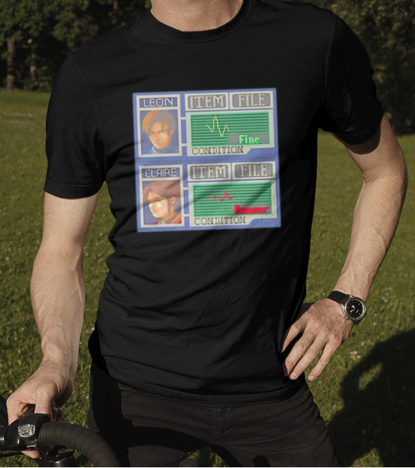 Leon Claire Item File Condition Fine Danger T-Shirt