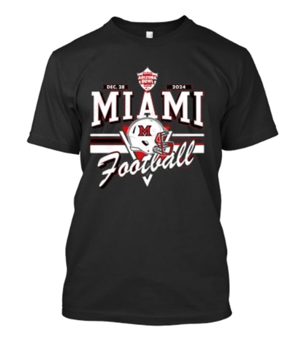 Miami RedHawks Arizona Bowl Football Dec 28 T-Shirt