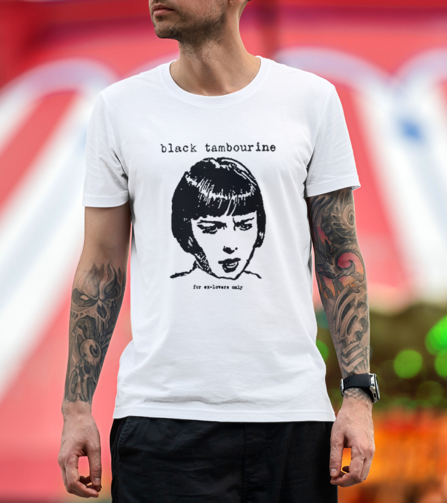 Black Tambourine for Ex Lovers Only Iconic T-Shirt