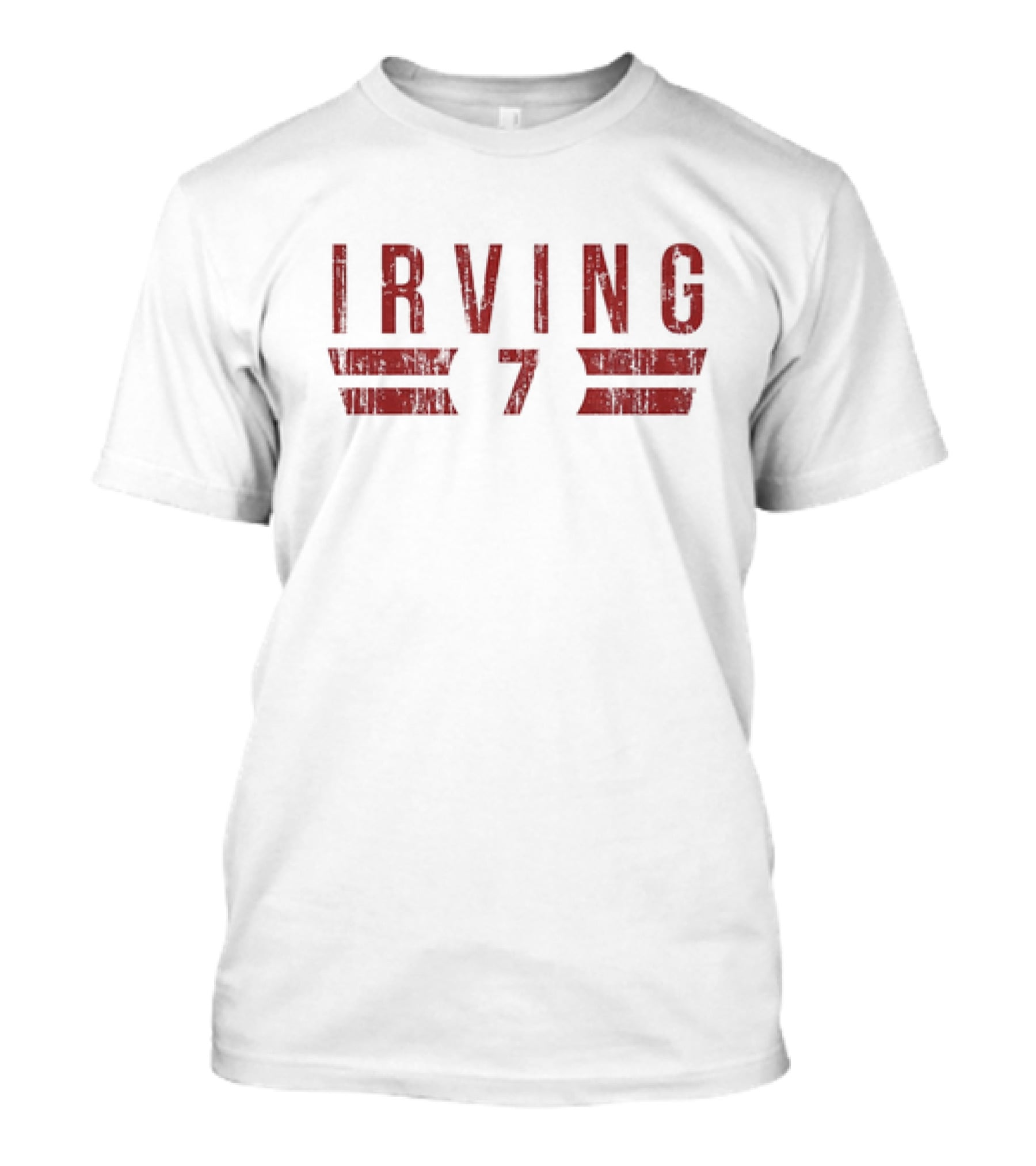 Irving 7 NFL Football Font Vintage Tampa Bay Buccaneers Bucky T-Shirt