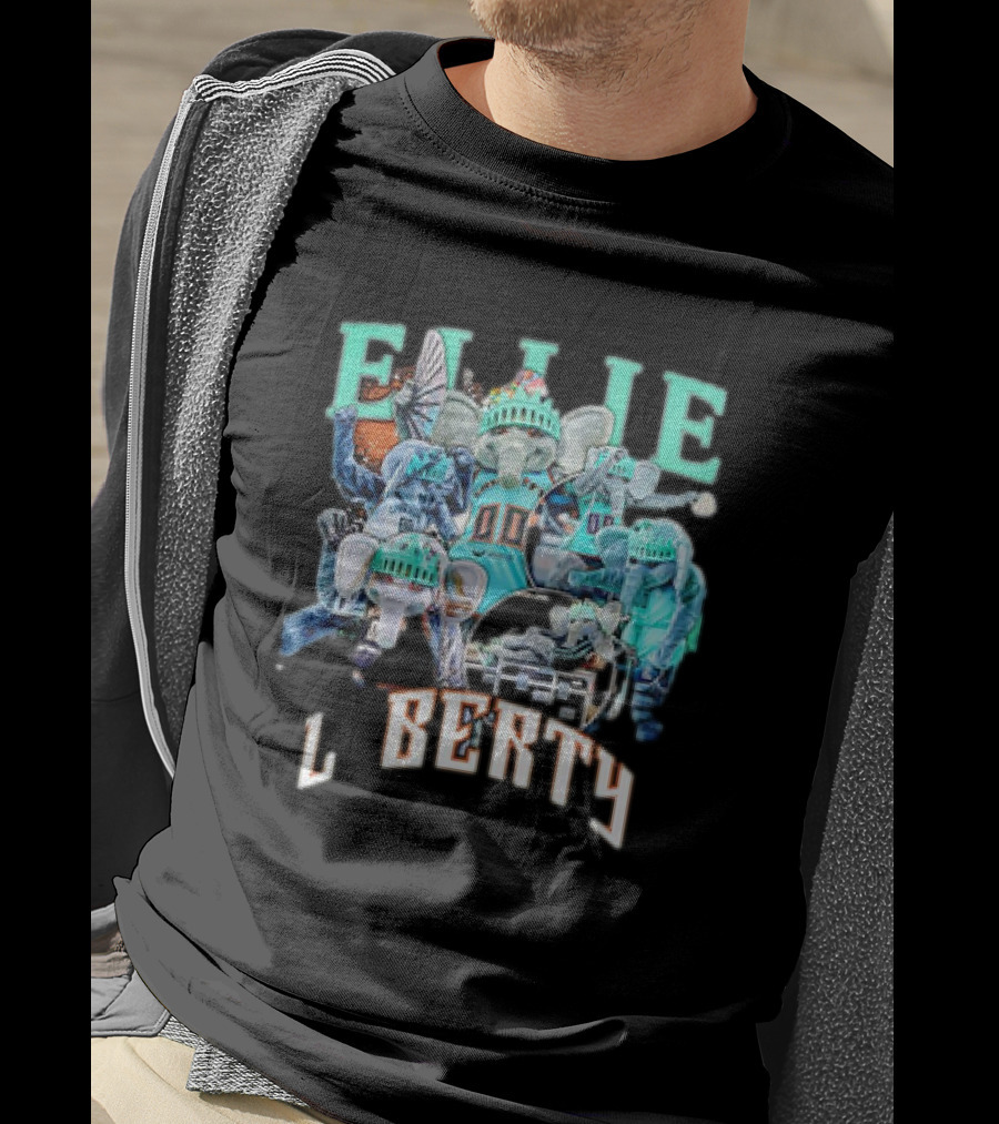 New York Liberty Ellie Basketball Christmas Statue Of Liberty T-Shirt